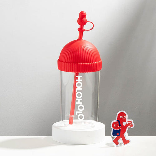 Holoholo｜Hat Cup 帽帽玻璃吸管杯（590ml / 3色）
