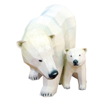 DIY 動物紙模型 -  北極熊