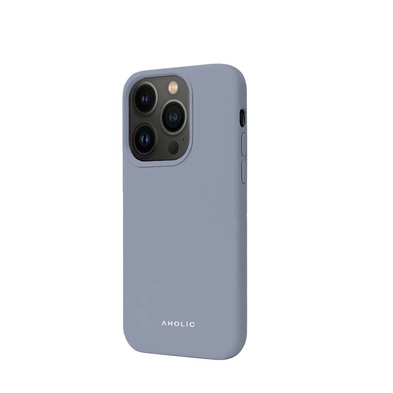 iPhone 13 / 13 Pro 矽膠手機殼 - 黑色、灰藍、砂粉、白色