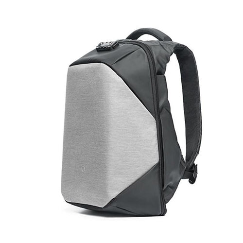 ClickPack 防盜後背包 - 灰色簡配