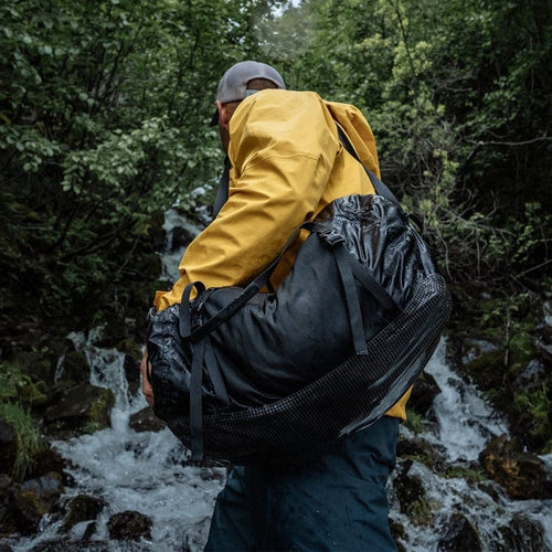 鬥牛士 Freefly 30L防水摺疊旅行袋-黑色