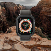 Apple Watch Ultra 1-2 49mm Quattro Max軍規保護殼+保護貼套組(附貼膜神器)