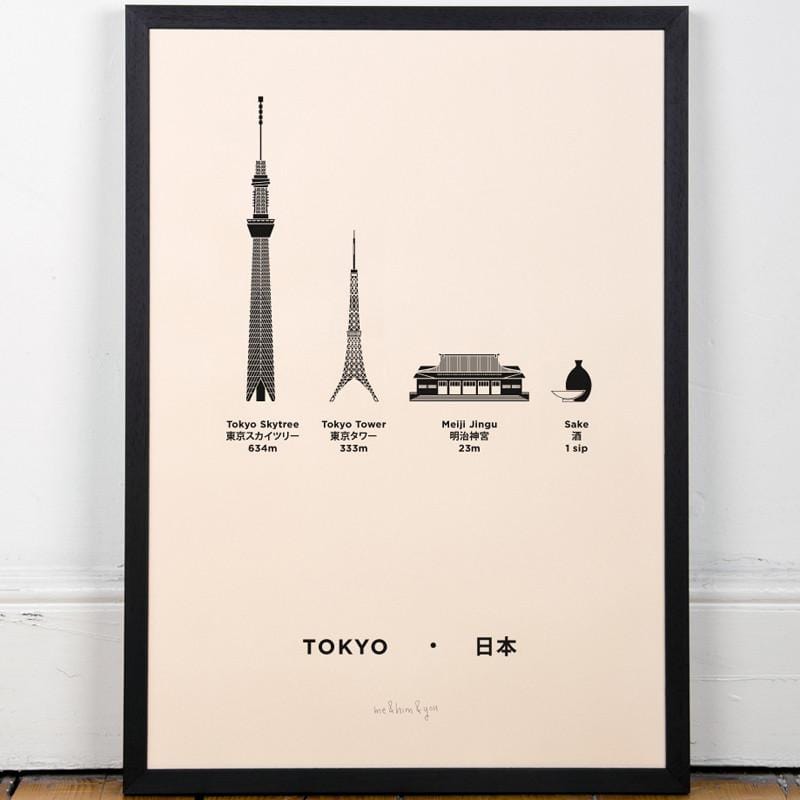 城市海報 - 日本 Tokyo