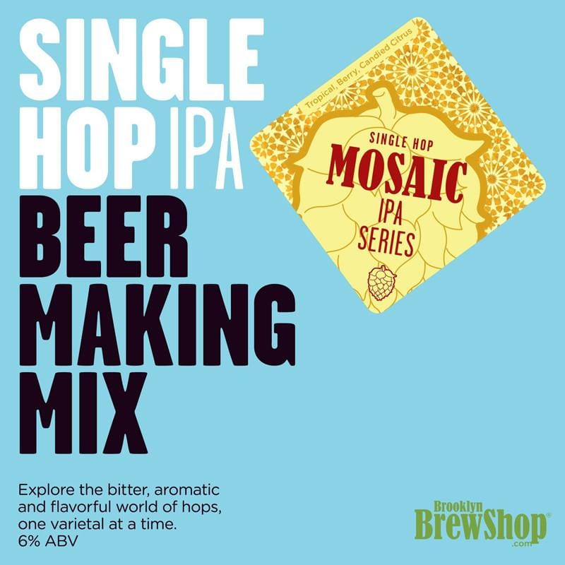 布魯克林自釀啤酒補充包 - Single Hop Mosaic 單跳馬賽克啤酒