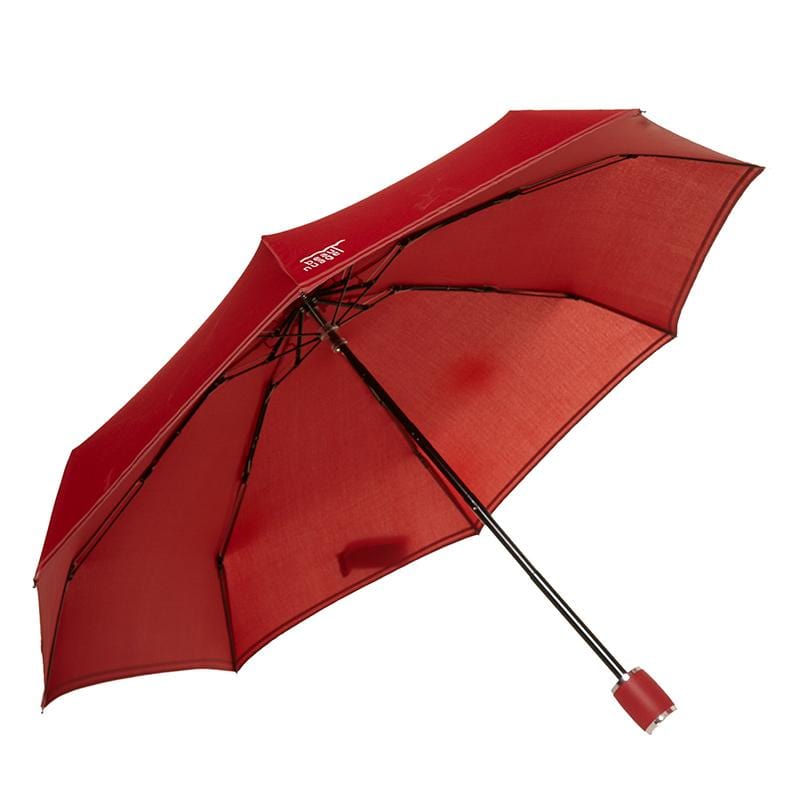 法國時尚快乾折傘 (附吸水功能收納袋) - 紅