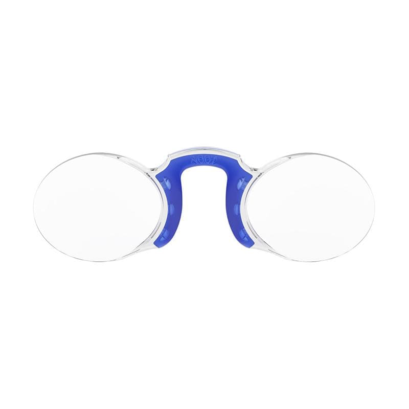 時尚造型老花眼鏡（橢圓-藍）