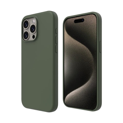 LINKASE SILICONE iPhone 15 Pro 6.1吋 MagSafe 類膚觸矽膠保護殼(多色可選)