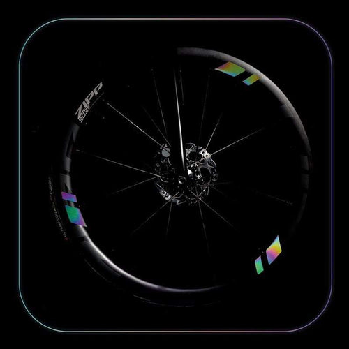 動態自行車輪反光貼 - 彩虹