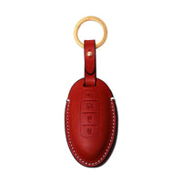 皮革鑰匙套 - NISSAN 4鍵式(共6色)