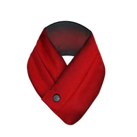 SUSTAIN CLASSIC 發熱圍巾 - 深紅色 (附SURPLUS行動電源)