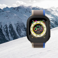 Apple Watch Ultra 1-2 49mm Quattro Max軍規保護殼+保護貼套組(附貼膜神器)