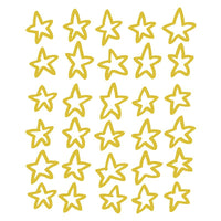 西班牙手繪壁貼 – 金邊星星
