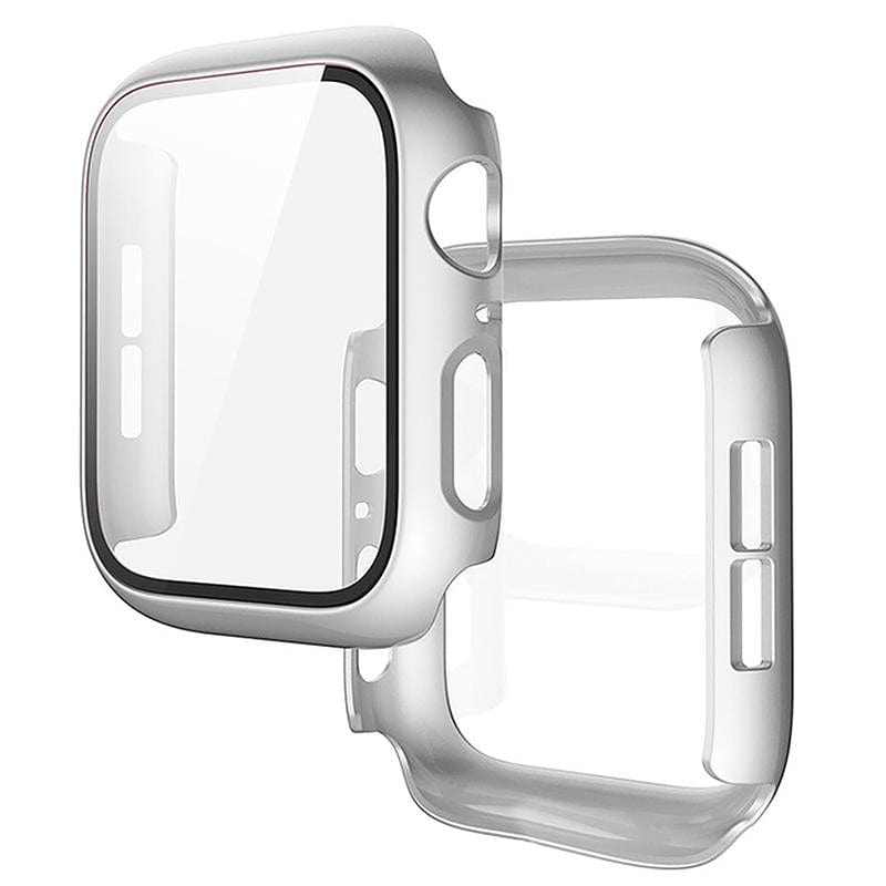 適用 Apple Watch 41mm 鋼化玻璃+360度全包覆防摔保護殼