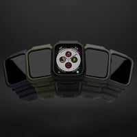 【加拿大質感好物】41mm-Apple Watch 7  Quattro Pro柔韌透氣耐磨TPU一體成形軍規錶帶 -四色